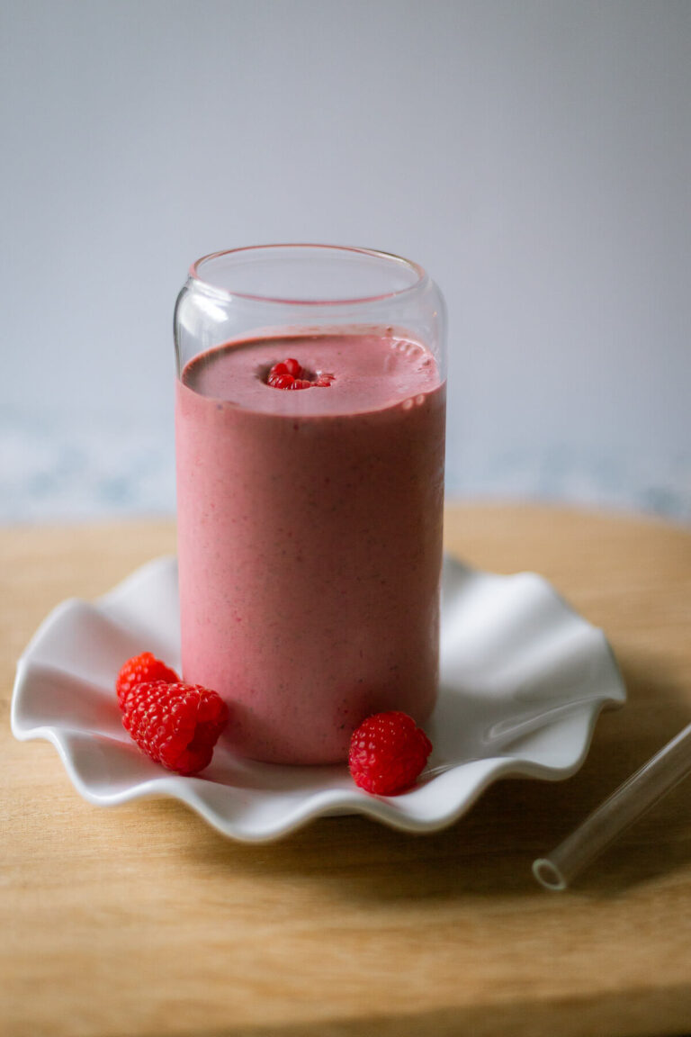 Berry Beet Smoothie, made with beet root powder