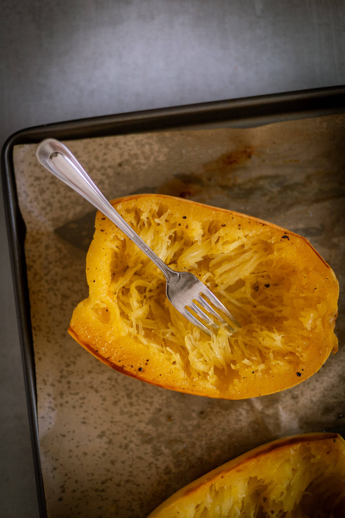 roasted spaghetti squash