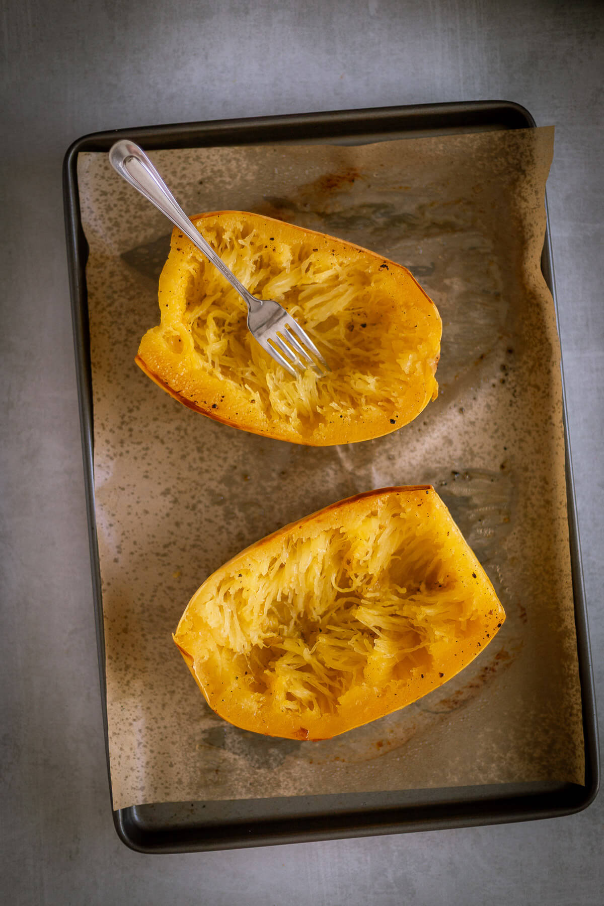 roasted spaghetti squash