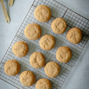 soft and delicious gluten free ginger cookies