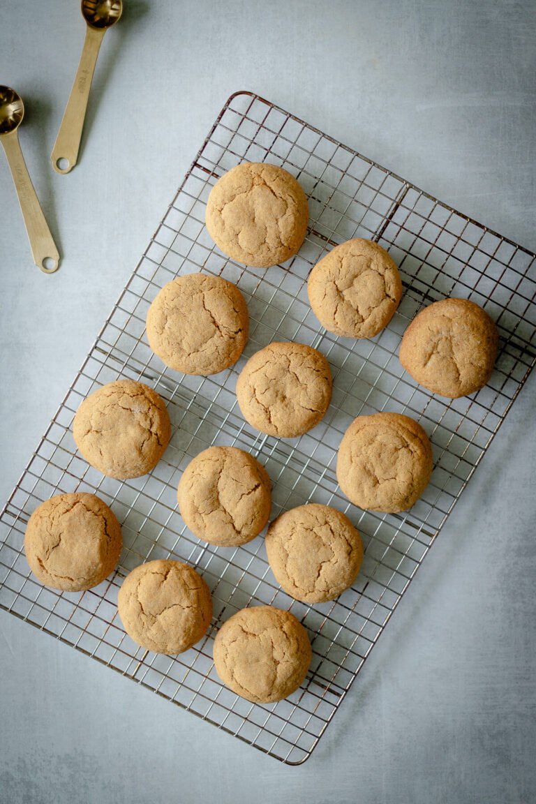 soft and delicious gluten free ginger cookies